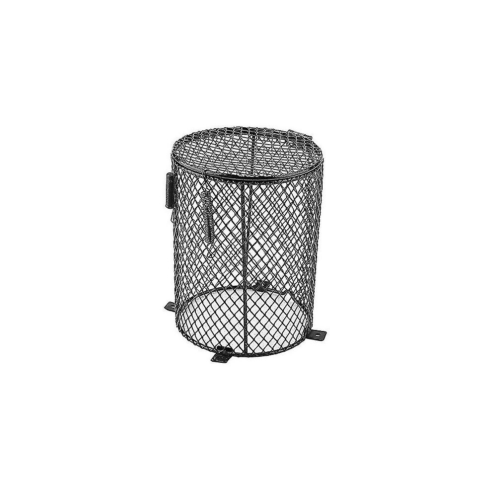 Reptile Heating Lamp Shade, Protective Cage Light Bulb Lamp Anti-scald Light Bulb Protective Cover Box Protector Cage For Scalding Power Box (cylinder