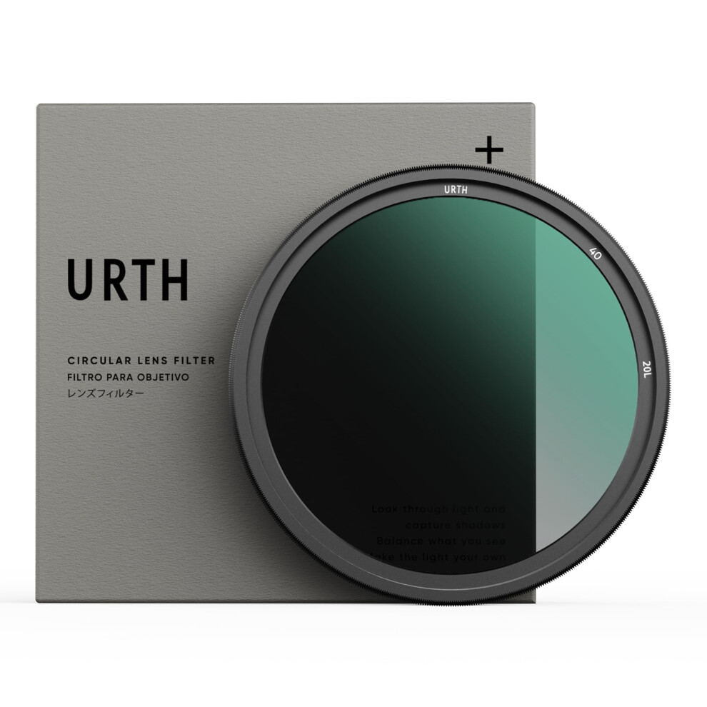 Urth 40.5Mm Nd2-32 Variable Nd Lens Filter (Plus+) - 1-5 Stop Range Ultra-Slim 20-Layer Nano-Coated Neutral Density Filter For Cameras 9354842005763