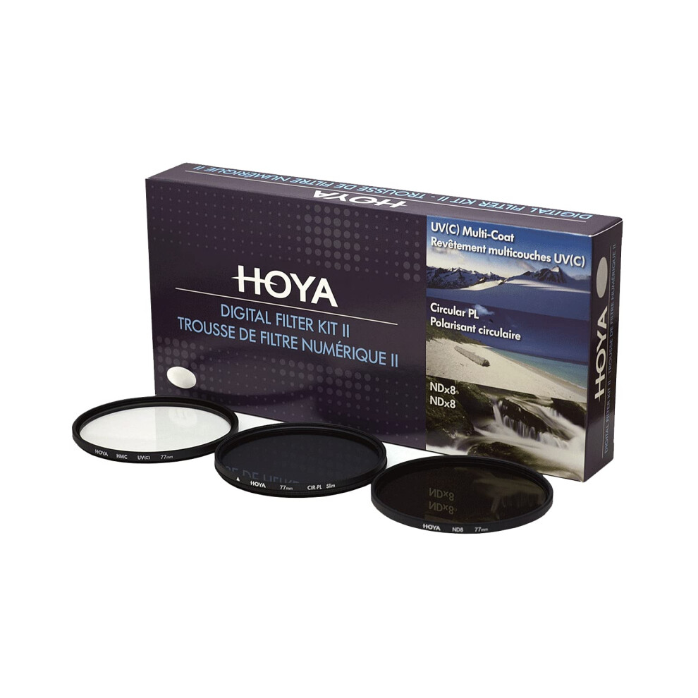 Hoya 72 mm Filter Kit II Digital for Lens Black