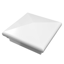 Tapas para postes Weatherables 4x4: cubiertas de vinilo premium para exteriores, resistentes a la intemperie, de f   cil instalaci   n en terrazas, p