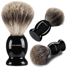 A Shaveway 100%-os tisztasg borotvlkoz kefe lete legjobb borotvlkozst nyjtja. Nem szmt, milyen mdszert hasznl biztonsgi borotva Double