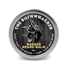 Badass Beard Care Bartbalsam  Der Bushwhacker-Duft 2 oz  Alle natrlichen Inhaltsstoffe halten Bart und Schnurrbart weich und gesund, reduzieren ju