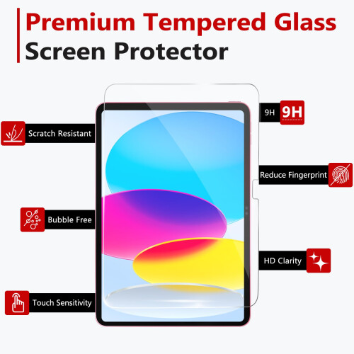 Bersem Προστατευτικό Οθόνης Συμβατό με iPad 10ης Γενιάς 10.9 Ίντσες (2022) 1