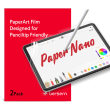 bersem 2-Pack Paper Nano Screen Protector για iPad Air 11 Inch 2024 / iPad 10th Gen 2022 / iPad Pro 11 2024