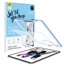 Hocents. Paperfeel Glass kpernyovdo flia, amely kompatibilis az iPad Pro 12.9 6. / 5. / 4. / 3. genercival (2022/2021 / 2020/2018) [Automatikus