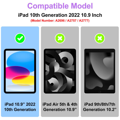 Protective Φίλτρο Ιδιωτικότητας για iPad 10.9" (2022, 10η Γενιά, A2696/A2757/A2777) 1