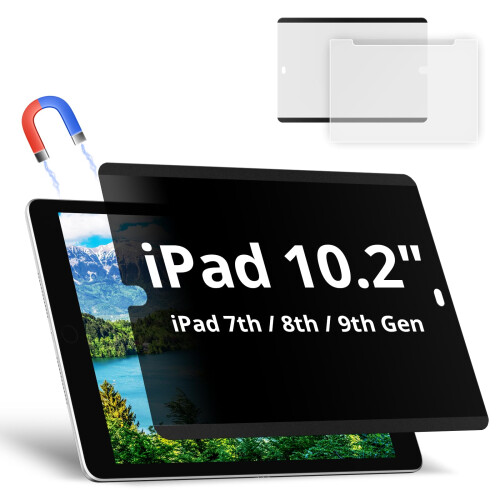 Μαγνητική Προστασία Οθόνης iPad 9ης 8ης 7ης Γενιάς 10.2'' Αντιθαμβωτική