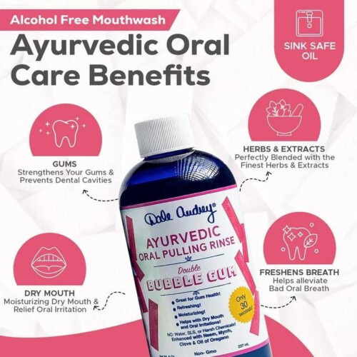 Dale Audrey Oil Pulling για Δόντια και Ούλα | Φτιαγμένο στις ΗΠΑ Γεύση Μπαλόνι 1