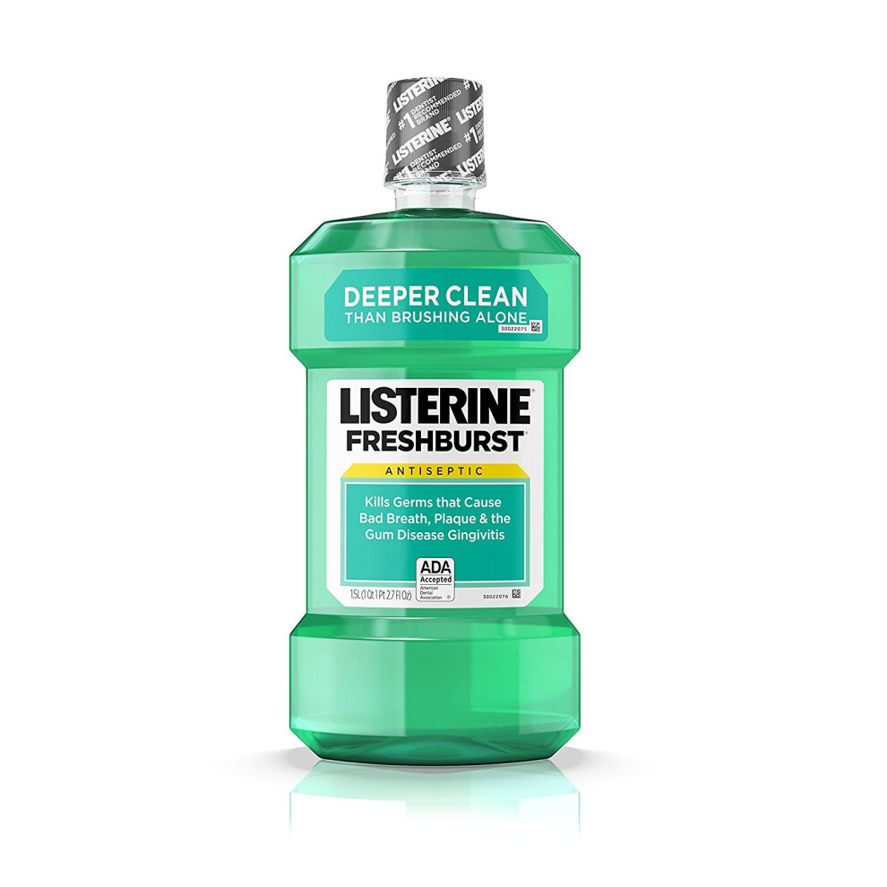 Listerine Antiseptic Mouthwash  FreshBurst 1500 ml - Pack of 2