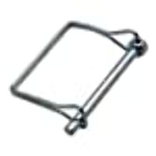 Attwood 11029-6 Perno di bloccaggio dell'accoppiatore di sicurezza per rimorchio per barche in acciaio zincato