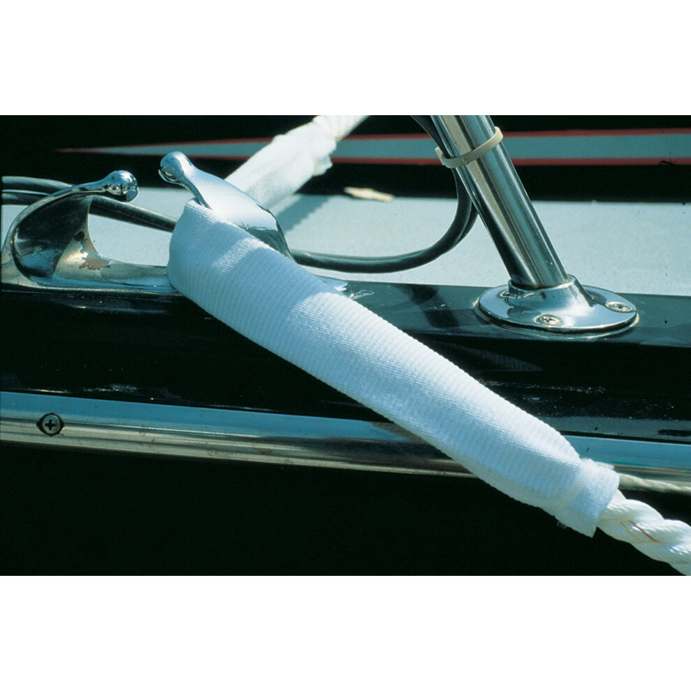 Taylor Made Products CG58.18 Dockgard Boat Line Chafe Guard (18""  3/8-5/8 )  White