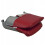 Springfield 1061018 Skipper Folding Seat - Gray/Red 2