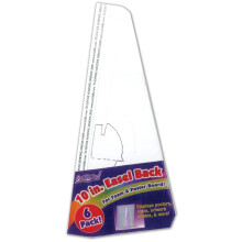 ArtSkills PA-1262 Staffelei-R   ckseite, abziehbar und aufklebbar, f   r Poster und Projekte, 6 St   ck, 6er-Pack, 25,4 cm, Wei