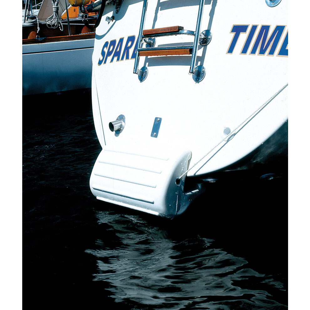 Taylor Made Products 56090 Transom Boat Fender  10 x 22 inch  White