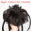 HOOJIH Messy Bun Hårstycke, Super Lång Tousled Updo Hårbunt 3