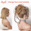 HOOJIH Messy Bun Hårstycke, Super Lång Tousled Updo Hårbunt 4