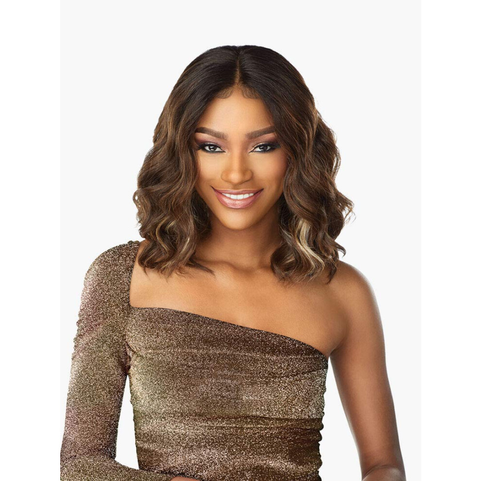 Sensationnel Synthetic HD Lace Front Wig - BUTTA UNIT 8 (1B Off Black)