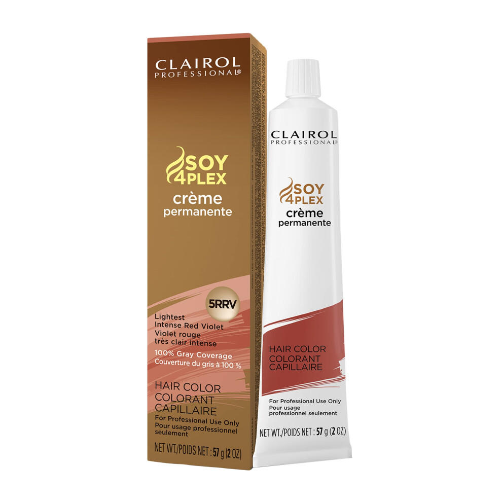 Clairol Professional Clairol Profesional Permanent Crme  5RRV Lightest Intense Red Violet  2oz