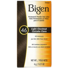 Bigen Permanent Powder Hårfärg 46 Ljus Kastanj 5 Pack (1 Förpackning)