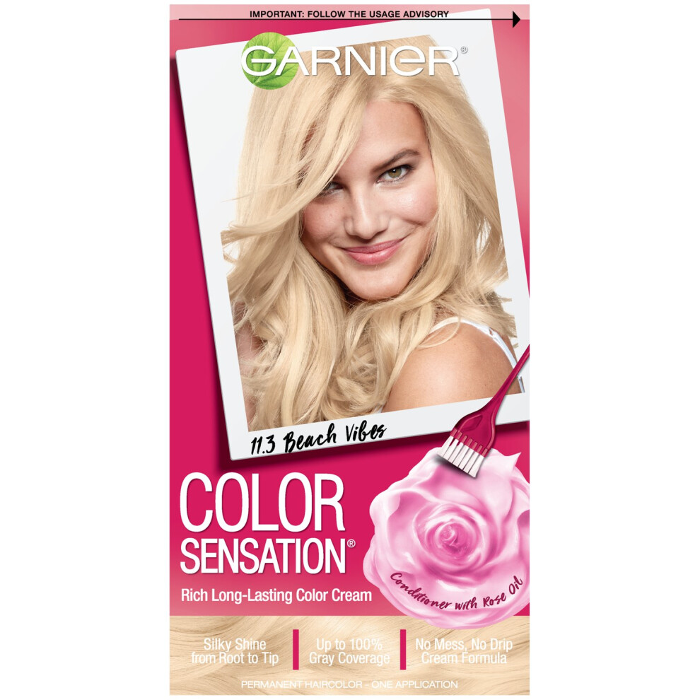 Garnier Hair Color Sensation Rich Long-Lasting Color Cream  11.3 Extra Ligh