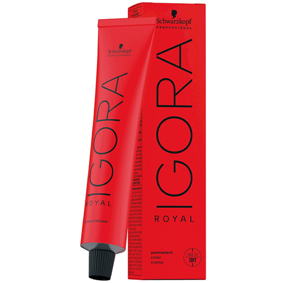 Schwarzkopf Professional Igora Royal Permanent Hair Color (with Sleek Tint Brush) (7-00 Medium Blonde Forte)