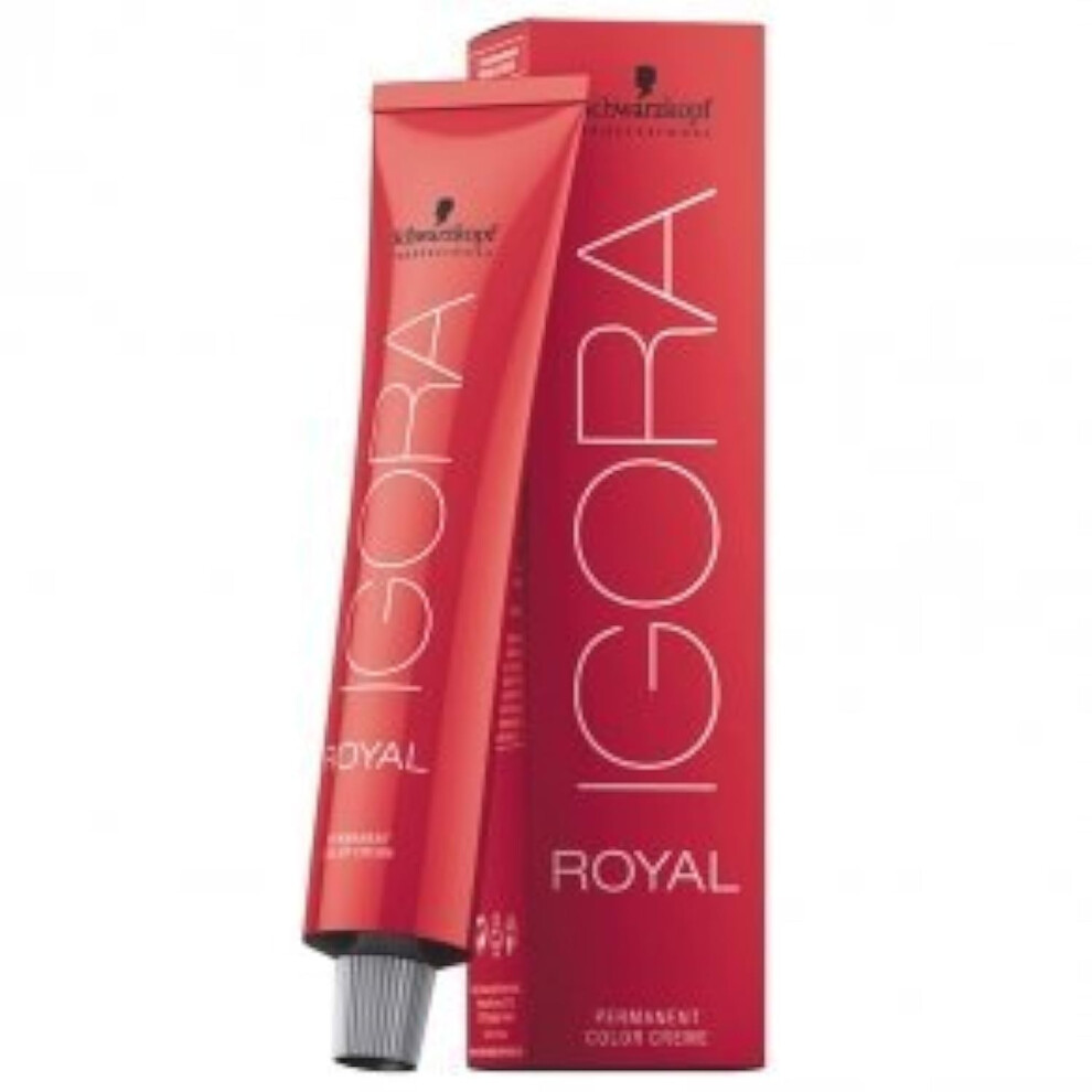 Schwarzkopf Igora Royal 8-77 - Light Blonde Copper Extra Hair Colour/Tint 60ml Tube by Igora Royal