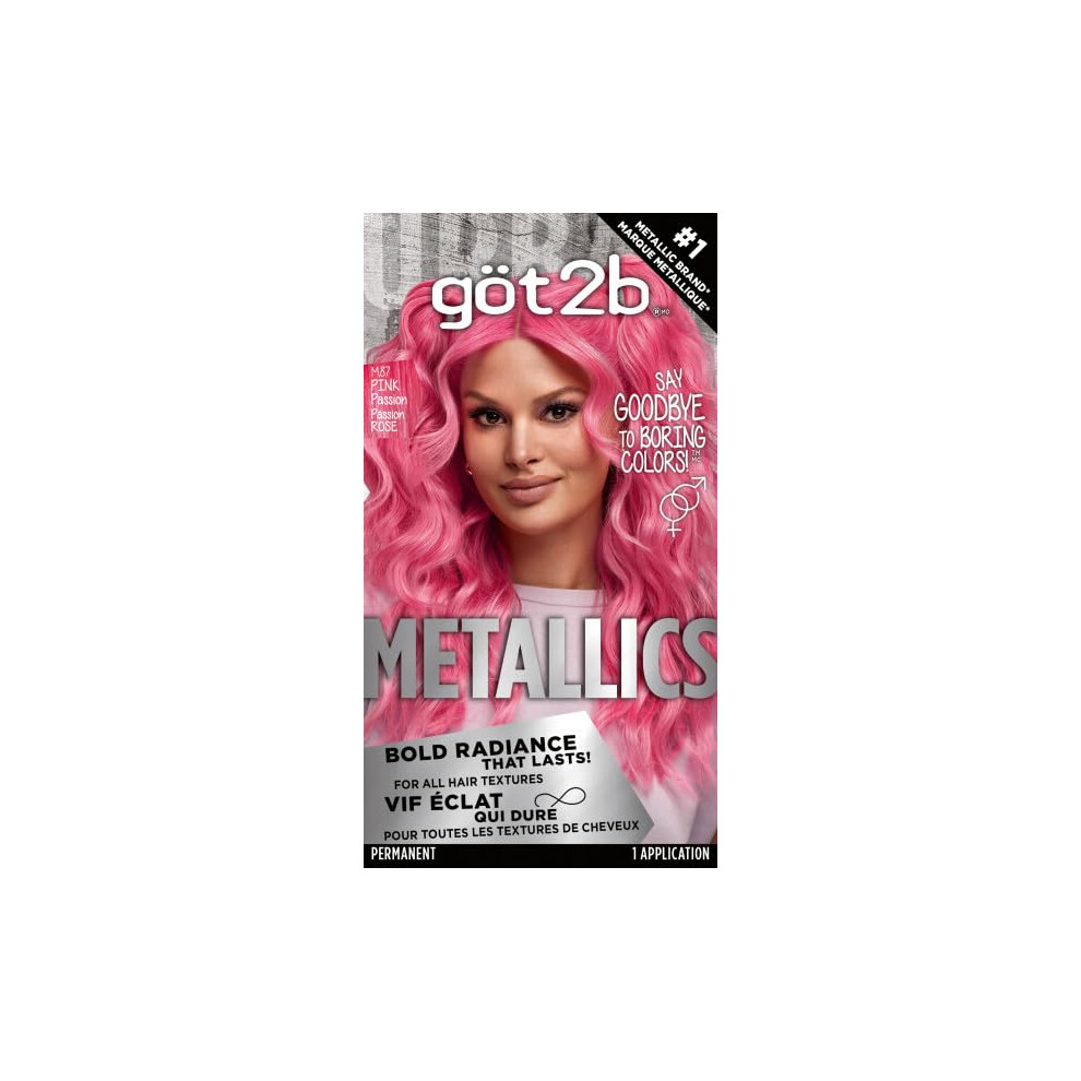 Got2b Metallics  Permanent Hair Color  M87 Pink Passion