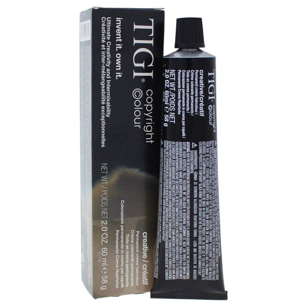 TIGI Colour Creative Creme Hair Color for Unisex  No. 6/3 Dark Golden Blonde  2 Ounce