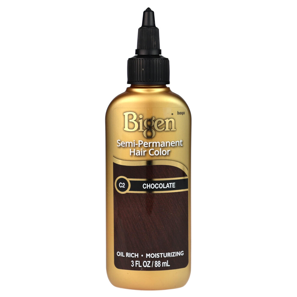 Bigen Semi-Permanent Haircolor #C2 Chocolate 3 Ounce (88ml)