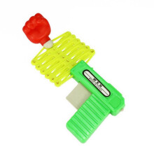 New Funny Punch Gun Tricks Elastic Telescopic Gun Kids DIY Manual Toy Children Toys Gun