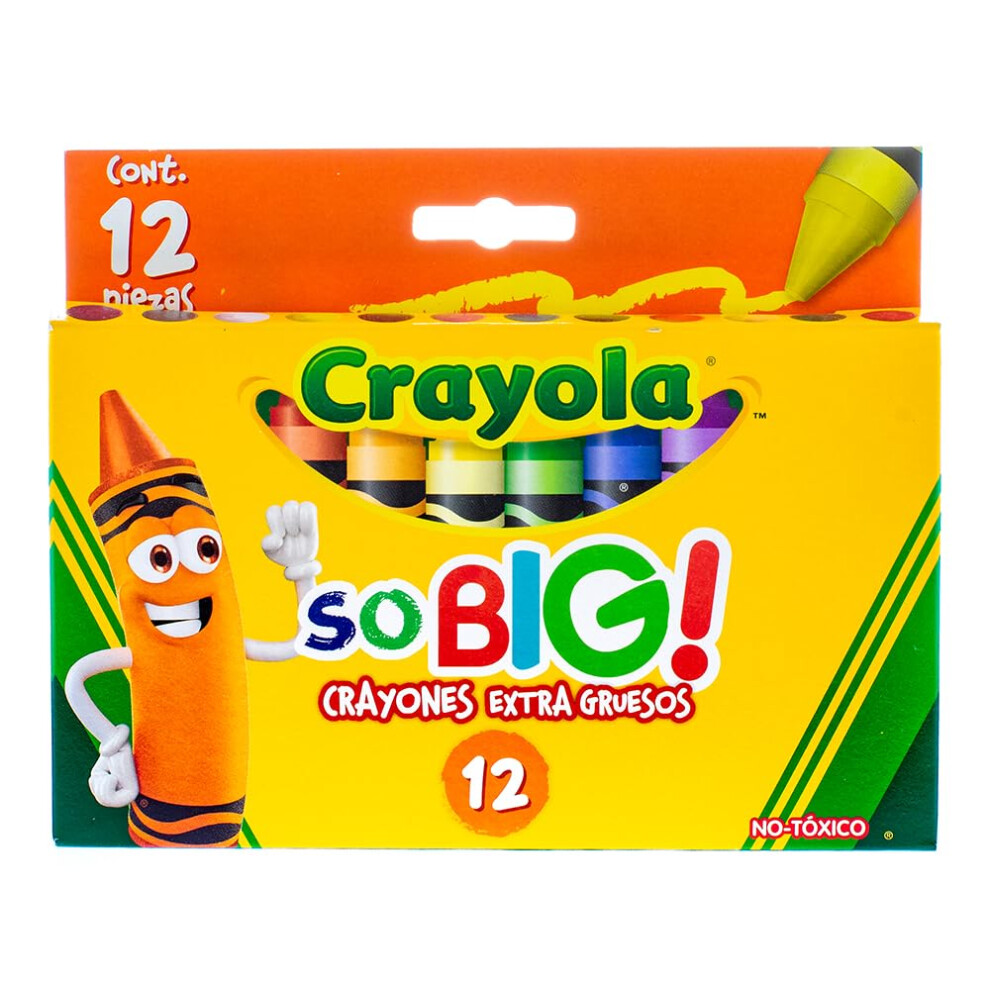 CRAYOLA Crayon Extra Jumbo So Big  12 Pack