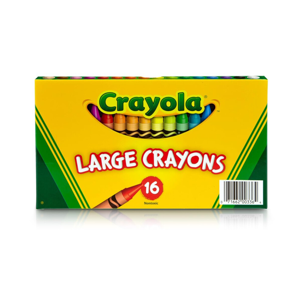 Crayola Large Crayons  Classic Colors  16 Count