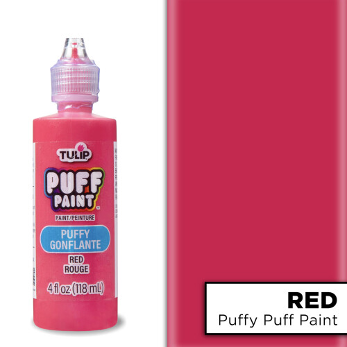 TULIP Χρωματική Πάστα Υφασμάτων 17132 Dfpt 4Oz Puffy Κόκκινο, 4 Fl Oz (Συσκευασία 1) 1