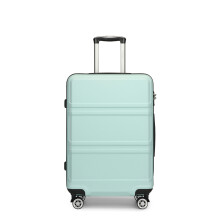 (24 inch) 20/24/28 inch Mint Green ABS Hard Shell Suitcase With TSA Lock