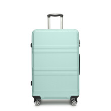 (28 inch) 20/24/28 inch Mint Green ABS Hard Shell Suitcase With TSA Lock