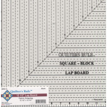 Quilter's regel 12-1/2-tommer-til-12-1/2-tommer Quilter's Lap Board