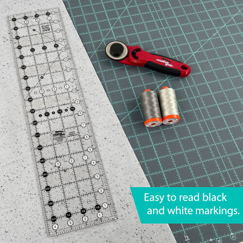 Creative Grids Quilt Ruler 4-1/2in x 18-1/2in - CGR418 1
