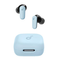Soundcore P30i by Anker Noise Cancelling Earbuds Strong and Smart Noise Cancelling Powerful Bass 45H Playtime 2-in-1 Case and Phone Stan