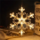 (Elk) Novelty Christmas Window Decoration Hanging Lights 10