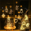 (Bell) Novelty Christmas Window Decoration Hanging Lights 4