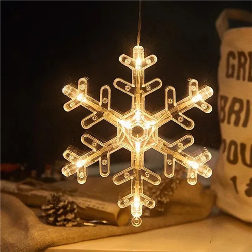 (Snowflake) Novelty Christmas Window Decoration Hanging Lights