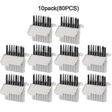 (10pack 80pcs) 40pcs/80pcs Phonak Hearing Aid Ear Wax Protection Filter Cleaning Tool Accessories Hearing Aid Cerustop Wax Guards Widex, Unitron