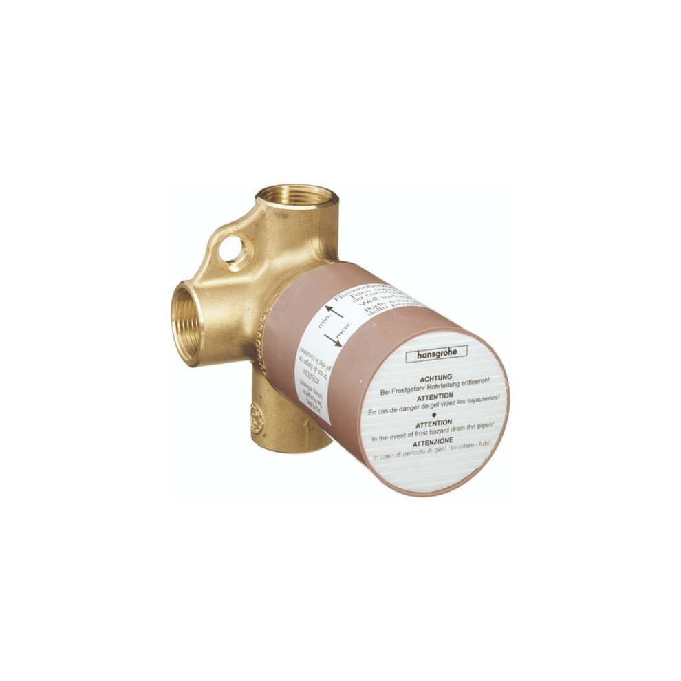 hansgrohe 15984181 Rough Trio Diverter Valve Brass