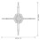 QualGear PRB-717-Wht Ceiling Mount Projector Accessory 4