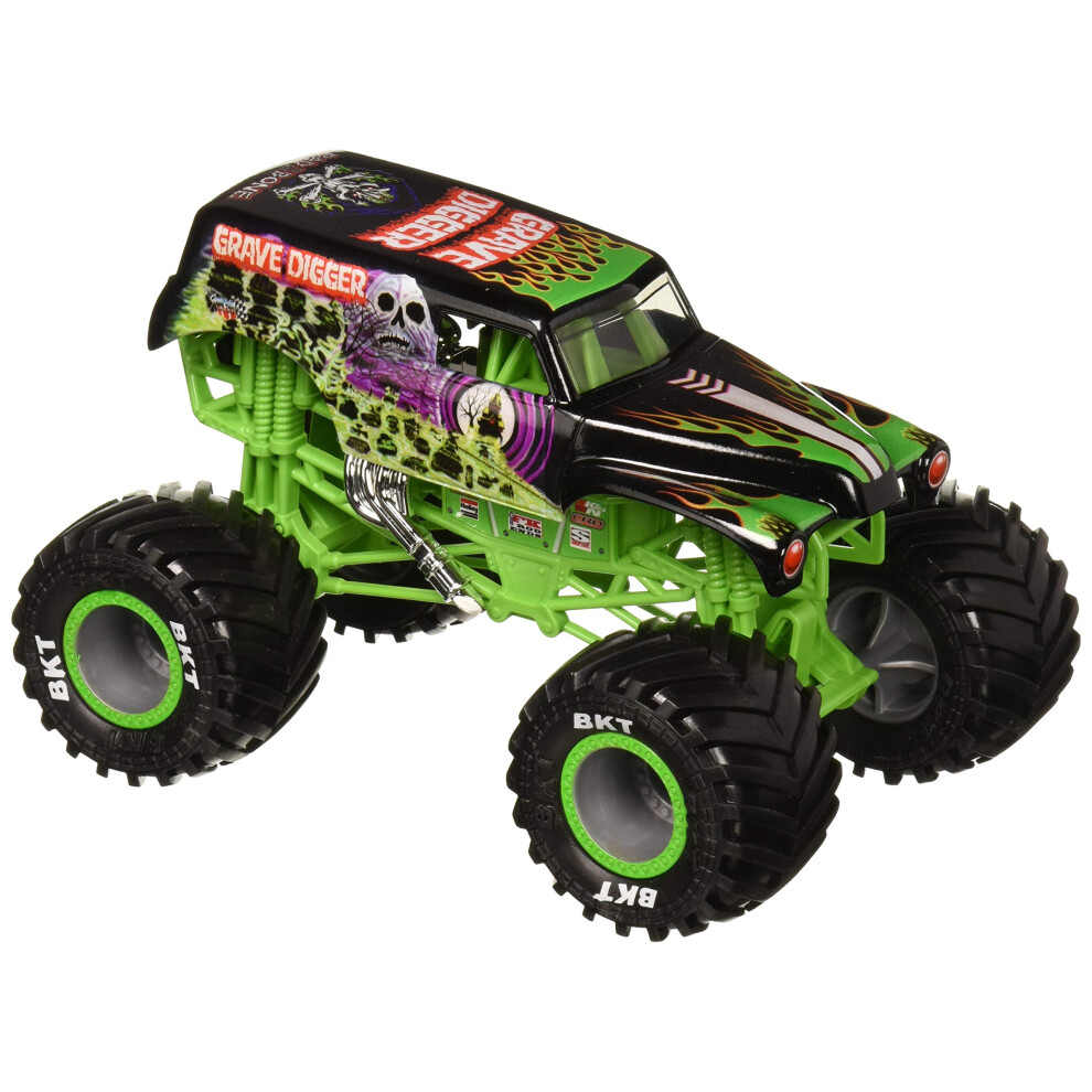 Monster Jam  Official Grave Digger Monster Truck  Die-Cast Vehicle  1:24 Scale