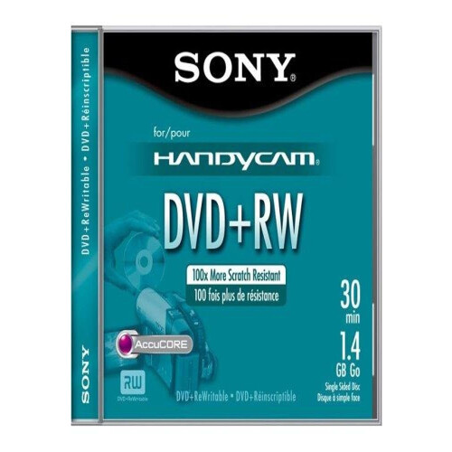 Sony Sony DVD+RW 8cm avec Hangtab - Simple