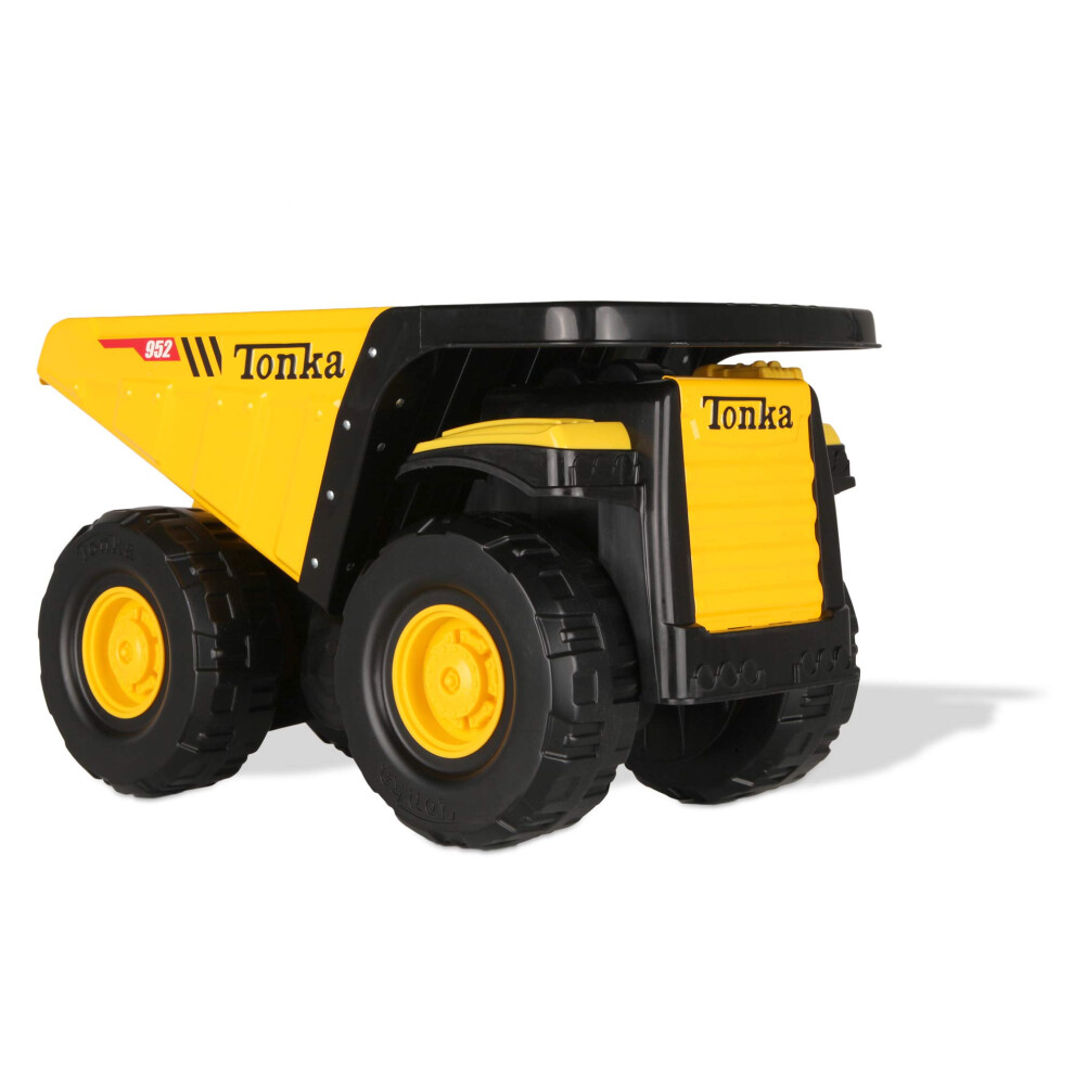 Tonka Steel Mighty Dump Truck - Yellow  For Ages 3+  Made of Steel and Plastic