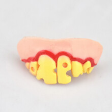 (5) 1pc Gags Practical Funny Practical Jokes Prank Freak False Teeth Set Halloween/April Fool's Day Gift Wacky Toys