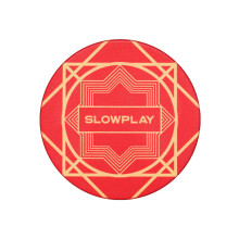 SLOWPLAY Nash Ceramic Poker Chips in Bulk Casino Grade Ceramic 10-Gram Poker Chip for Texas Hold'em 39mm Professional Chips Pack of 50 (Re