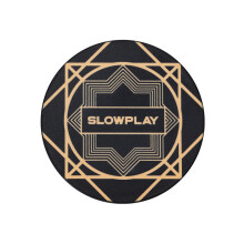 SLOWPLAY Nash Ceramic Poker Chips in Bulk Casino Grade Ceramic 10-Gram Poker Chip for Texas Hold'em 39mm Professional Chips Pack of 50 (Bl